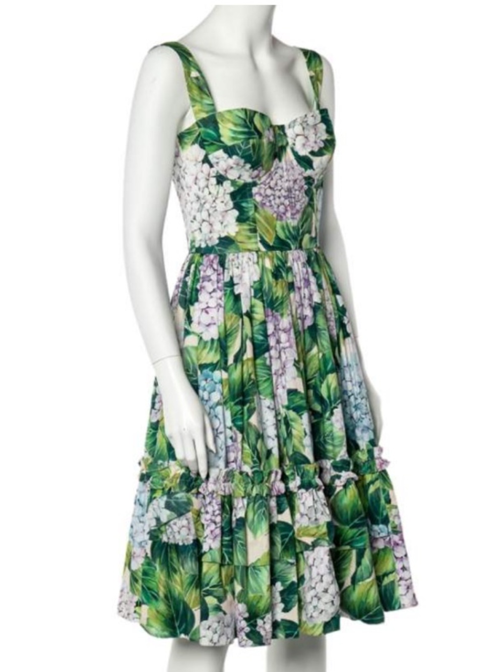 DOLCE & GABBANA HYDRANGEA DRESS - Picture 5 of 8